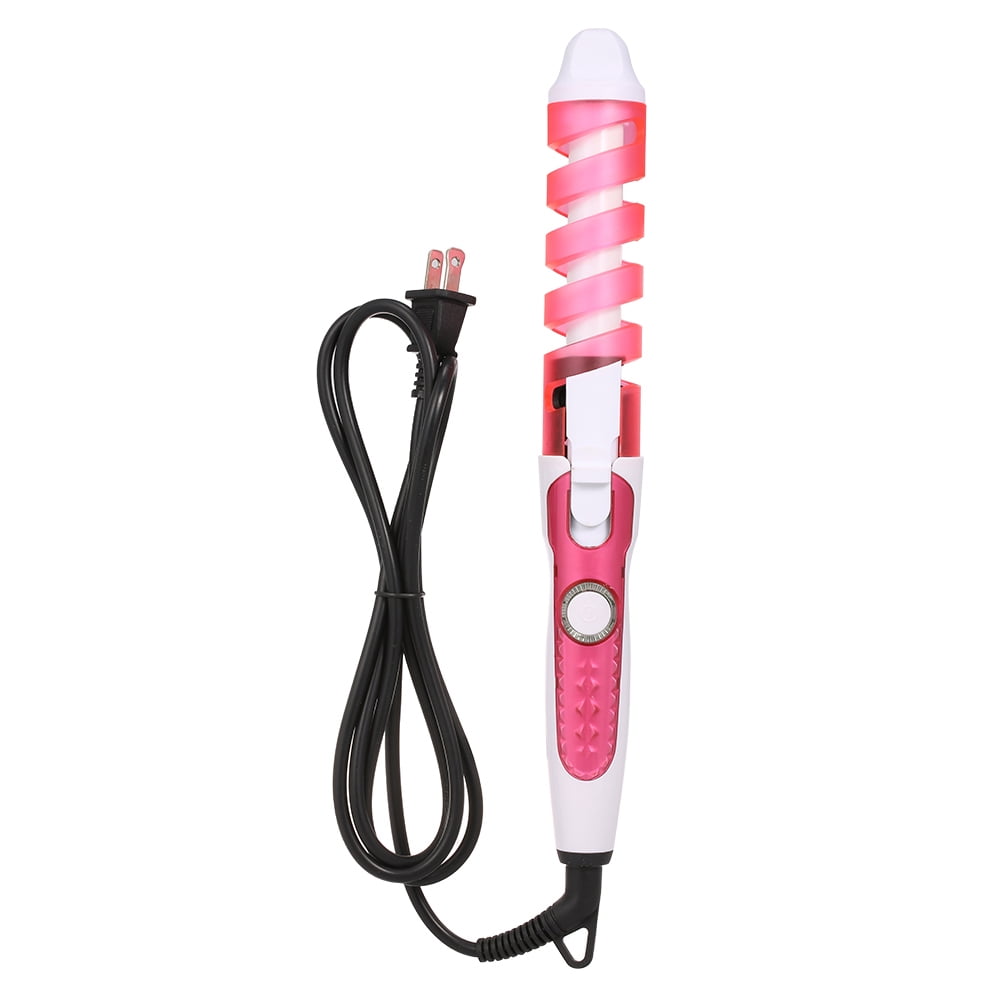 Yeacher Professional Curling Iron Portable Hair Curling Wand Curlers Spiral Ceramic Hair Curler Waver Curl Bar Hair Styling Tool
