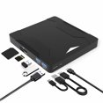 thumbnail image 2 of CD DVD Player USB3.0 Graveur Pilote Libre Portable Lecteur Externe Lecture Externe Optique,Brancher et Jouer, 2 of 6