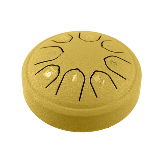 Instrument de Percussion, C Inch Majors Amis avec 4 Notes Notes de Percussion C Inch 8 Tambour avec Handpan Tambour Méditation Majors Tambour Majors Tambour Méditation Percussion Tambour Majors avec Tambour Baume 4 Pouces