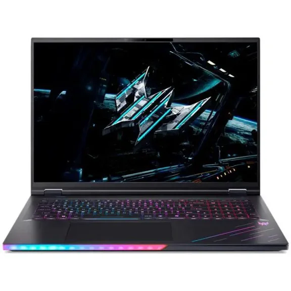 Acer PREDATOR HELIOS 18 AI - 18,0 Po 250 Hz - Intel Core Ultra 9 275HX - GeForce RTX 5080 Ordinateur Portable GPU - 64 Go DDR5 Mémoire - 2 To NVMe SSD - Windows 11 Famille (NH.QVYAA.002 )