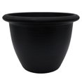 thumbnail image 1 of The HC Companies Sevilla Self-Watering Pot with Internal Disk, 14 Inch, Black, 1 of 2
