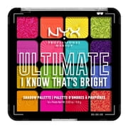 NYX PROFESSIONAL MAKEUP, Ultimate Shadow Palette, 16-shade Eyeshadow Palette, Vegan Formula - Warm Neutrals