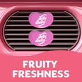 thumbnail image 4 of Jelly Belly Duo Car Air Freshener Vent Clips, Tutti-Fruitti Scent, 2 Pack, 4 of 5