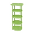 thumbnail image 3 of Sentmoon Grande Étagère d'Angle Étagères d'Angle Style Crème Table d'Appoint de Canapé Salon Petite Table Basse Table de Rangement Mobile du Sol au Plafond Étagère Nuage à Quatre Feuilles, 3 of 7