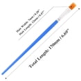 thumbnail image 3 of Flat Hook Brushes for DIY Plaster Ceramic and Watercolor Painting Projects 30PCS, 3 of 6