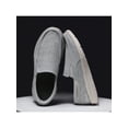 thumbnail image 4 of MAWCLOS Espadrilles pour Hommes à Enfiler Plates Marche Mocassins Respirants Bout Rond Travail Chaussures Décontractées Gris 7, 4 of 6