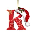 thumbnail image 1 of Christmas Tree Decorations,26 Letters Christmas Tree Decoration Pendant Christmas Tree Ornaments Personalized Diy Christmas Ornaments Christmas Decoration Xmas Tree Hanging Decor, 1 of 5