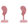 thumbnail image 4 of kurtrusly Earring Display Stand Muti-purpose Ear-Shape Organizer Bedroom Decor Holder pink 2Set, 4 of 6