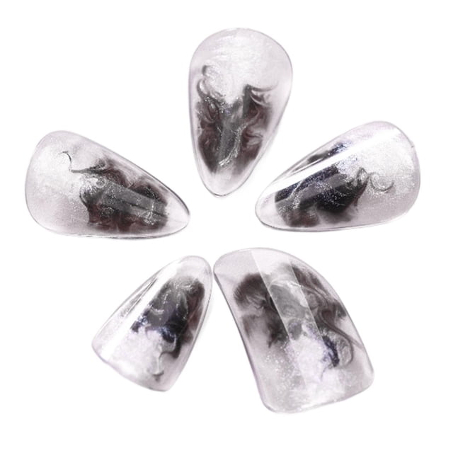 MERIGLARE Clous en Pipa pour Instruments à Cordes de Musique pour Débutants Performance sur Scène Marron G
