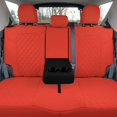 thumbnail image 4 of FH Group Neoprene Custom Fit Rear Seat Covers for Ford Bronco Sport 2021-2024, Solid Red, 4 of 10