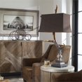 thumbnail image 3 of Uttermost Lampe de Table en Résine Corne de Cerf en Os Bruni Ivoire/chocolat, 3 of 4