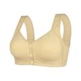 thumbnail image 1 of Bra Women No Steel Ring Front Close Seamless Unlined T Back Plus Size Bra For Large Bust – Support and Comfort, 1 of 3