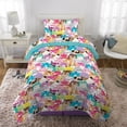 thumbnail image 3 of Squishmallows "Mallow Dreams" Twin/Full Comforter and Pillowcase, 3 of 6