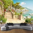 thumbnail image 1 of 3D Wallpaper Garden Balcony SKU#WAL0051, 1 of 6