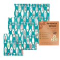 thumbnail image 1 of Hinati Promotion for Today Reusable Food Beeswax Fruit and Vegetable Food Wrappers Airtight Food Storage Containers, Cereal Containers for Kitchen Pantry Organization and Storage, 1 of 4