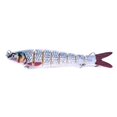 thumbnail image 1 of 1 pc Multi Jointed Fishing Lures Swimbait Sinking Wobblers Hard Crankbaits D1L7, 1 of 8