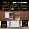 thumbnail image 4 of 55″ Infinity Argentine Grill DuoFire with Charcoal Oven/ Smoker, 4 of 12