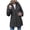 Style2-Black winter coats for women, variant on Mceream Womens Packable Puffer Jacket Winter Coat with Hood Warm Lightweight Thickened Down Jacket Plus Size Outwear Chaqueta Elegante Para Mujer Black XL