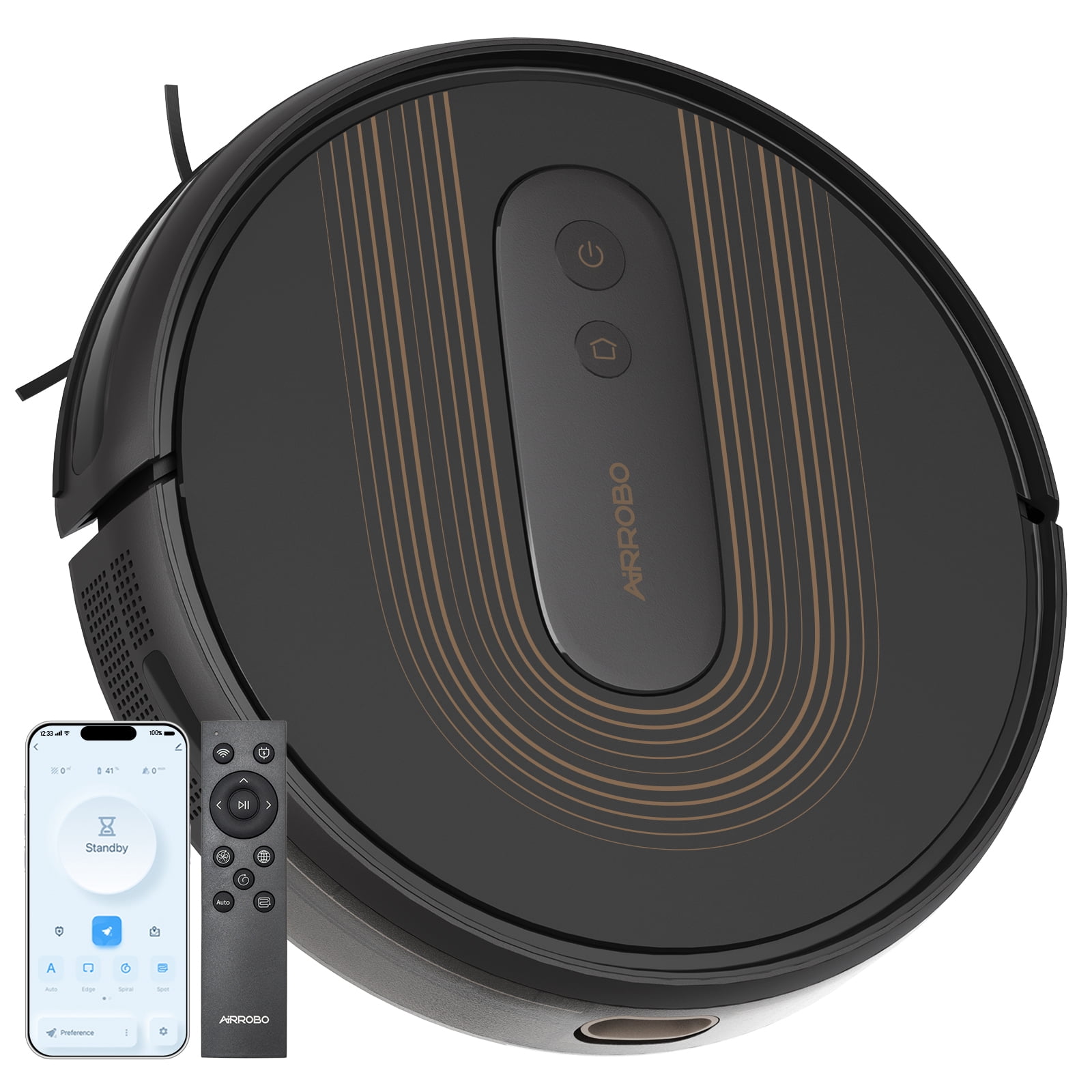 AIRROBO G50®Robot Vacuum with Home Mapping, Wi-Fi Connected Vacuum Cleaner