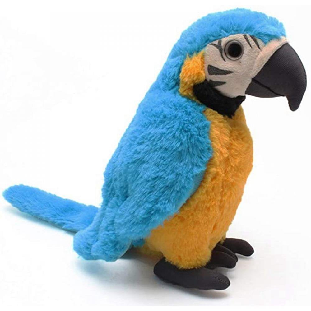 Parler Perroquet Répète Ce Que Vous Dites Peluche Animal Jouet Électronique Perroquet Peluche Jouet pour les Garçons Filles Anniversaire Cadeau de Noël