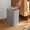 Grey, variant on Dvkptbk Kitchen Accessories Trash Can Bathroom Trash Can with Lid, Small Garbage Can with Press Lid, Plastic Wastebasket with Popup Lid for Toilet, Office, Bedroom, Living Room