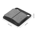 thumbnail image 2 of WHAMVOX 2 Pairs Disc Brake Pads For Electric Bicycle Iron Material Wear Resistance Light Grey, 2 of 8