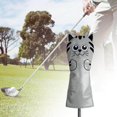 thumbnail image 5 of pitrice Golf Head Covers Mallet Putter Professionals Outdoor Training Equipment Driver Grey, 5 of 5