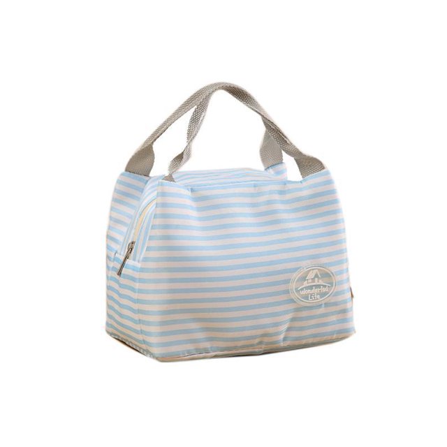Oxford Cloth Insulated The rmal Cooler Lunch Bag Pouch Picnic Storage Box