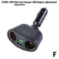 thumbnail image 1 of 2023 Bluetooth 5.2 FM Transmitter For Car FM/AUX Bluetooth Car Adapter Car Charger Bass Boost 3 Ports Charger Bluetooth Adapter, 1 of 4