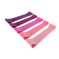 thumbnail image 2 of S SERENABLE 5Pcs Resistance Bands for Working Out Lightweight Elastic Loop Exercise Band Pink, 2 of 8