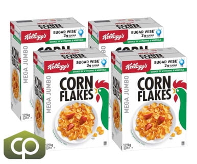 Kellogg’s Corn Flakes - 1.22 kg | Classic Oven Toasted Corn Flakes(4/Case)