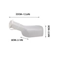 thumbnail image 3 of 1000ml Plastic Male Urinal Bottle with Measuring Lines, Portable for Travel and Incontinence Care, Leak-Proof Design, 3 of 9