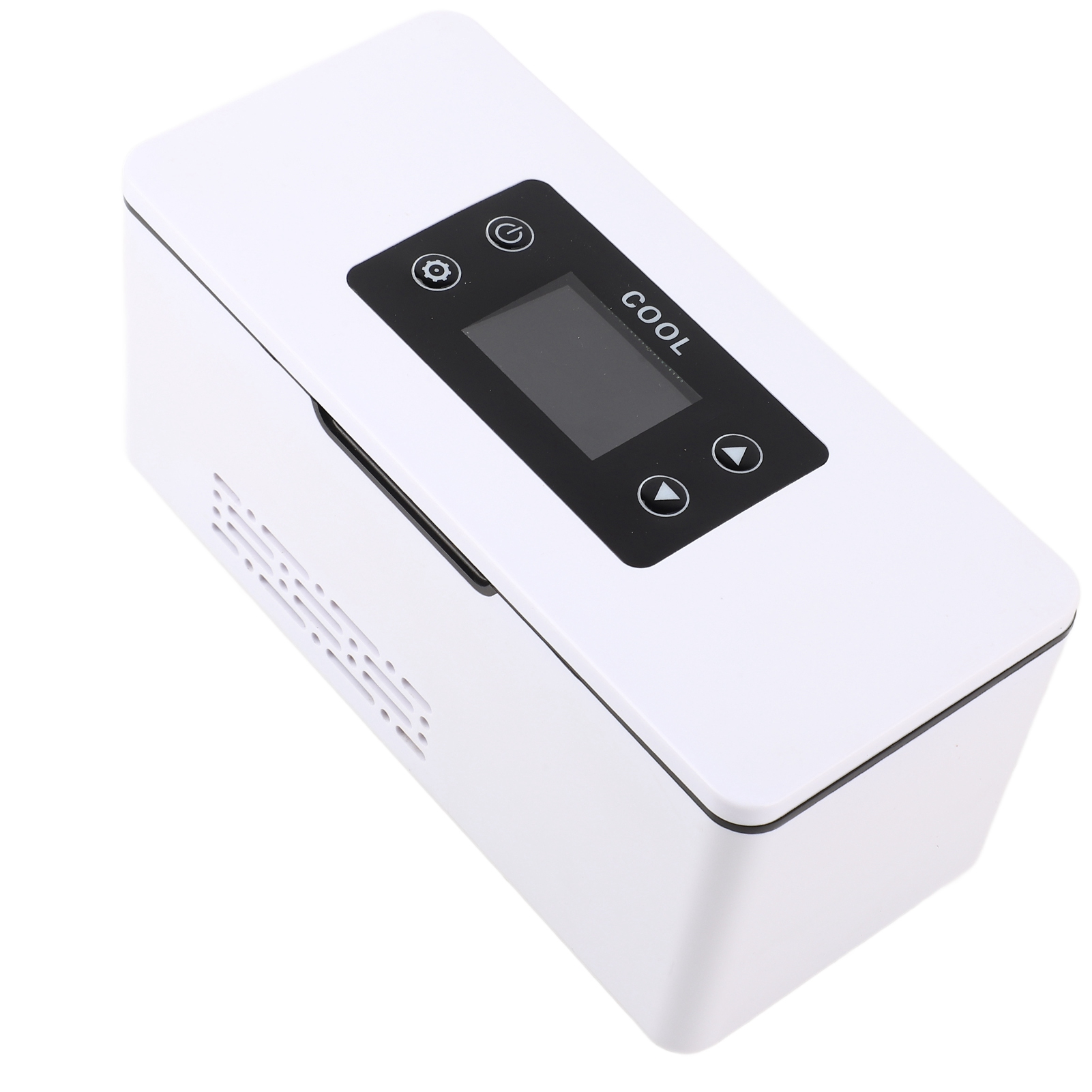 Car Refrigerator, Fast Cooling Constant Temperature 10600mAh LED Display Insulin Refrigerator Box Mini Adjustable  for Home