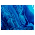 thumbnail image 2 of Dark Blue Abstract Acrylic Paint Mix - Abstract Art on Canvas, 2 of 3