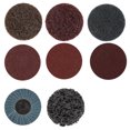 thumbnail image 3 of Unique Bargains 65 Pcs 2' Car Sanding Discs Nylon Roll Lock Surface Coarse Medium Fine Grit, 3 of 8