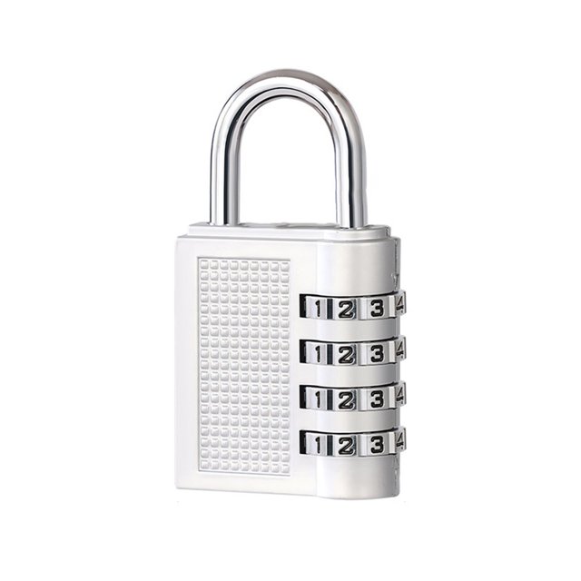 4-Digit Password Combination Padlock Zinc Alloy Suitcase Smart Password Lock