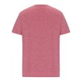 thumbnail image 4 of TIMIFIS Chandails de Sensibilisation au Cancer du Sein pour Femmes Été Ample Imprimé T-Shirt à Col Rond Manches Courtes Blouse Décontractée Automne/hiver, 4 of 5