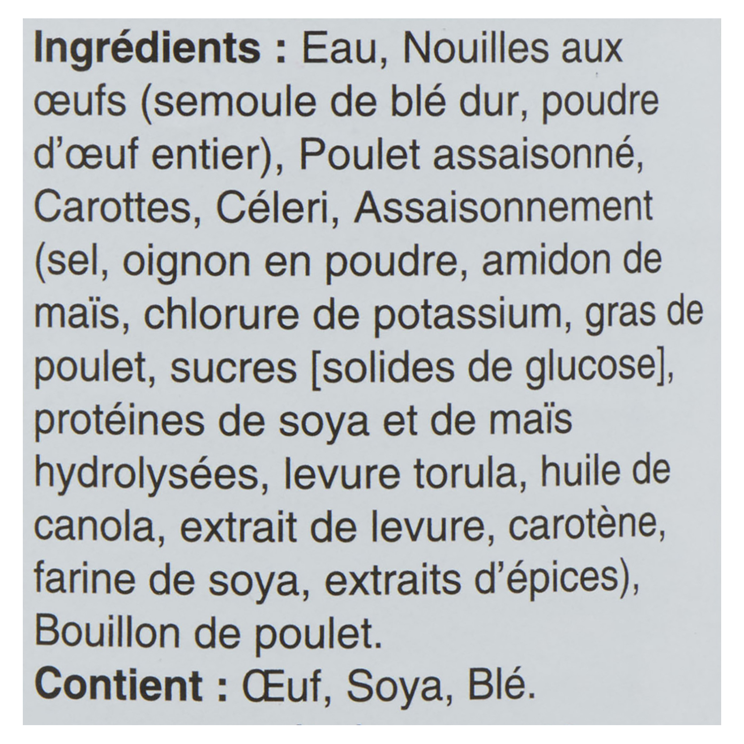 St-Hubert Soupe Poulet et Nouilles