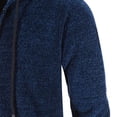 thumbnail image 3 of Qertyioot Veste à Capuche Décontractée pour Hommes Couleur Unie, 3 of 9