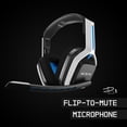 thumbnail image 3 of Astro A20 Gen 2 Wireless Gaming Headset with Microphone for PS5 / PS4 - White/Blue, 3 of 10