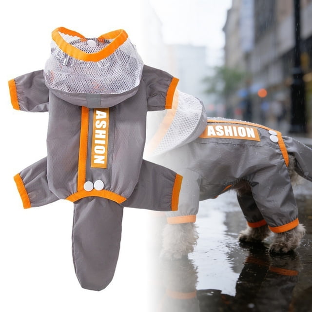 Imperméable pour Chien Élégant pour Aventures en Plein Air avec Haute Visibilité, Design Confortable