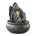thumbnail image 1 of GUOOL Cascade Intérieure Illuminée Maison Terrasse Pendaison de Crémaillère Bureau Table D, 1 of 9
