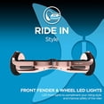 thumbnail image 5 of Hover-1 Chrome Electric Hoverboard Scooter, Rose Gold , 6.5", 5 of 5
