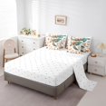 thumbnail image 3 of YST Watercolor Sea Turtle Bed in a Bag 7pcs Starfish Seashell Bedding Set, Full Size, 3 of 4