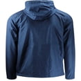 thumbnail image 2 of ShirtBANC Men‘s Windbreaker Jacket Hooded Lightweight Water Resistant Raincoat, 2 of 5