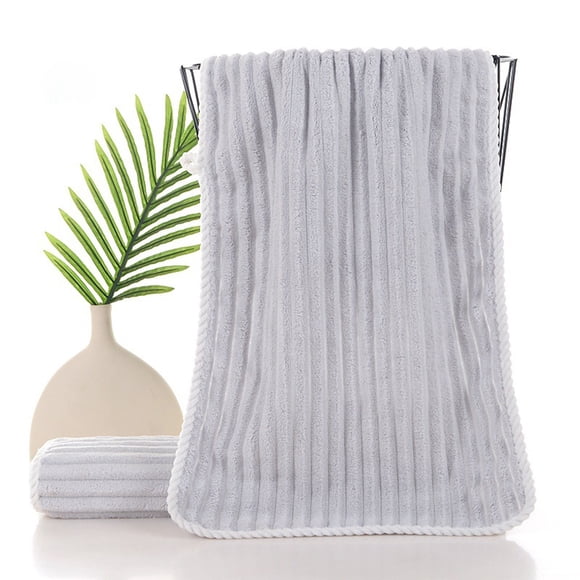Concise Purified Fleece Towel High Density Washcloth Organizer For Thick Plush Soft Absorbent Durable Color Retention Eco Friendly Stylish Packaging Bathroom Bedroom Home Daily Use Decor Towel