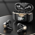 thumbnail image 3 of In-ear 5.0 Double-moving Ring Four-speaker Subwoofer Bluetooth Headset With Rotating Display, 3 of 4