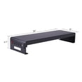 thumbnail image 1 of Rocelco 30" Premium Dual Monitor Stand with AC Power Supply & USB 2.0 Charging - Metal Laptop TV PC Riser Shelf with Keyboard Mouse Storage and Cable Management  (Black), 1 of 9