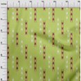 thumbnail image 2 of oneOone Cotton Cambric Fabric Arrow Sign Kasuri Print Fabric BTY 56 Inch Wide, 2 of 4