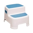 thumbnail image 4 of Step Stool Multi Purpose and 2 Step Stool for Kids for Kitchen Toilet Bedroom blue, 4 of 8